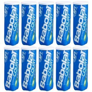10x Babolat Court Padel X3