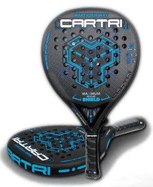 Cartri Shield Padel Bat Unisex Os Sort
