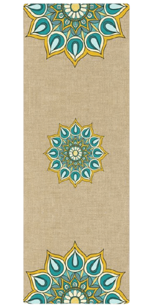 Odin Bohemian Desert Rose Yogamåtte 0,8cm